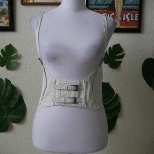 Super Cool White Belt Harness OS